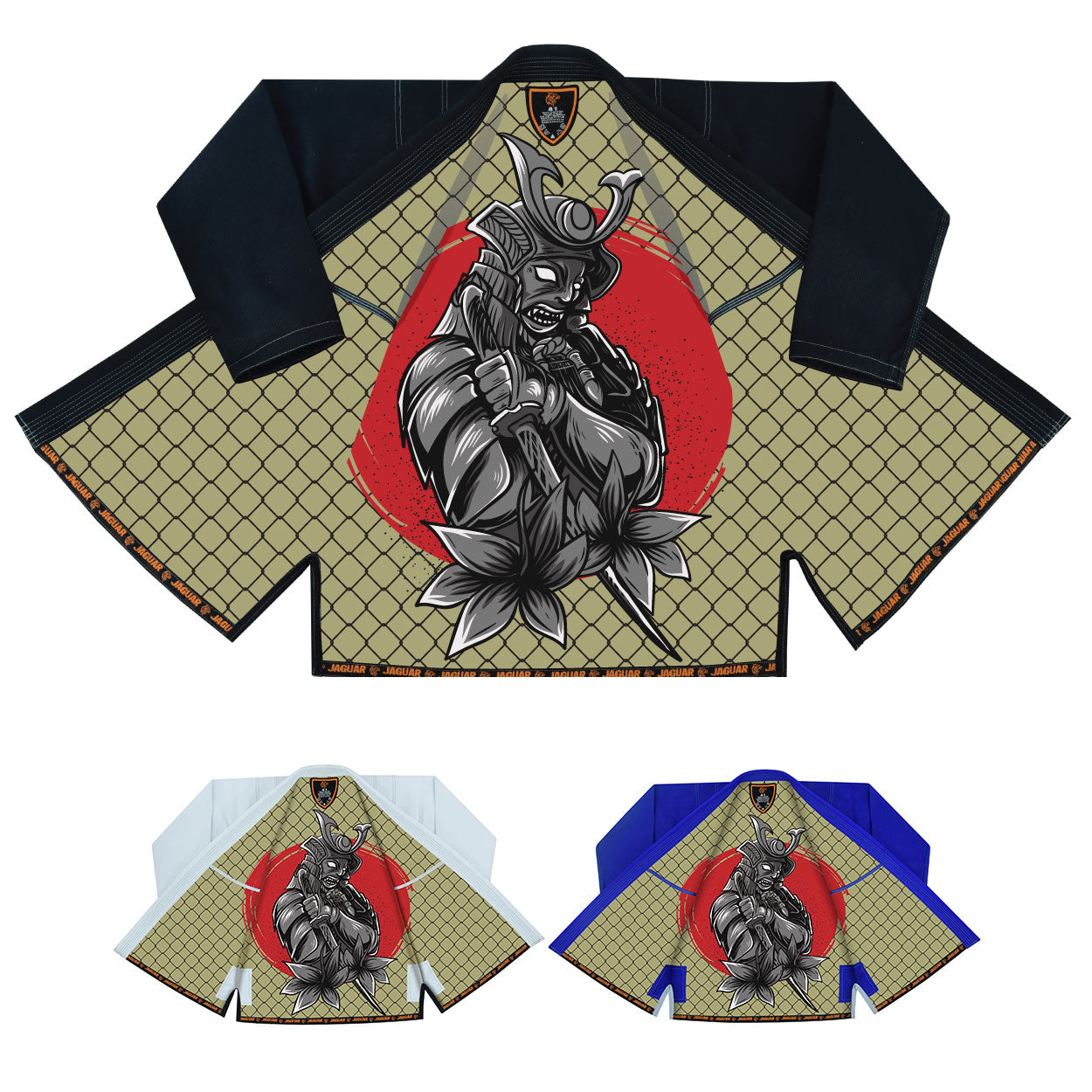 Jaguar Pro Gear â?? Samurai Armor Inner Sublimated - Pro Brazilian Jiu Jitsu BJJ Kimono Gi Uniform Unisex Pure Cotton