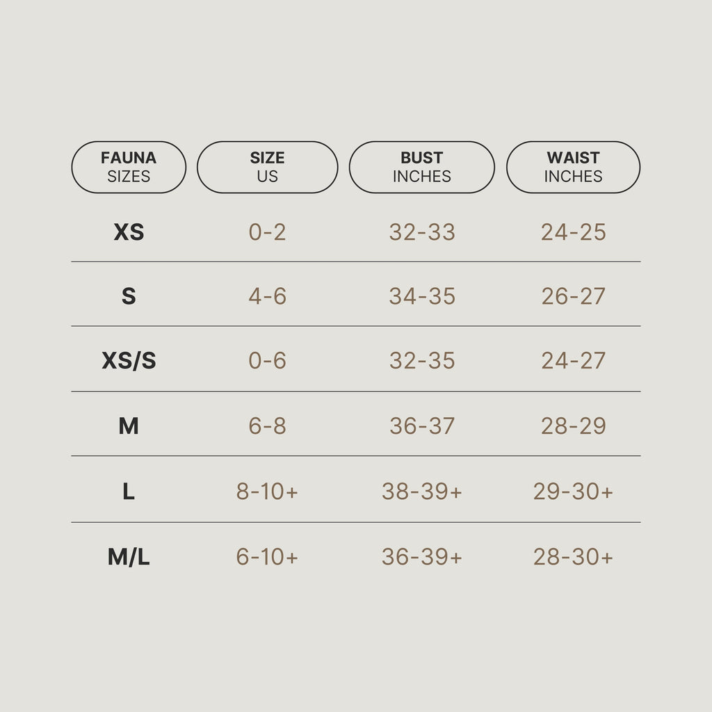 Fauna-the-label-size-guide-in-us-sizes