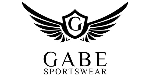 Gabe Sportswear Logo White Black