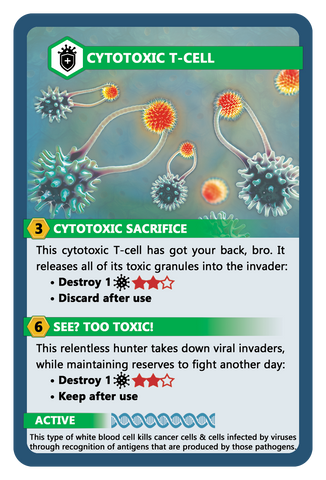 cytotoxic t-cell immunowars game