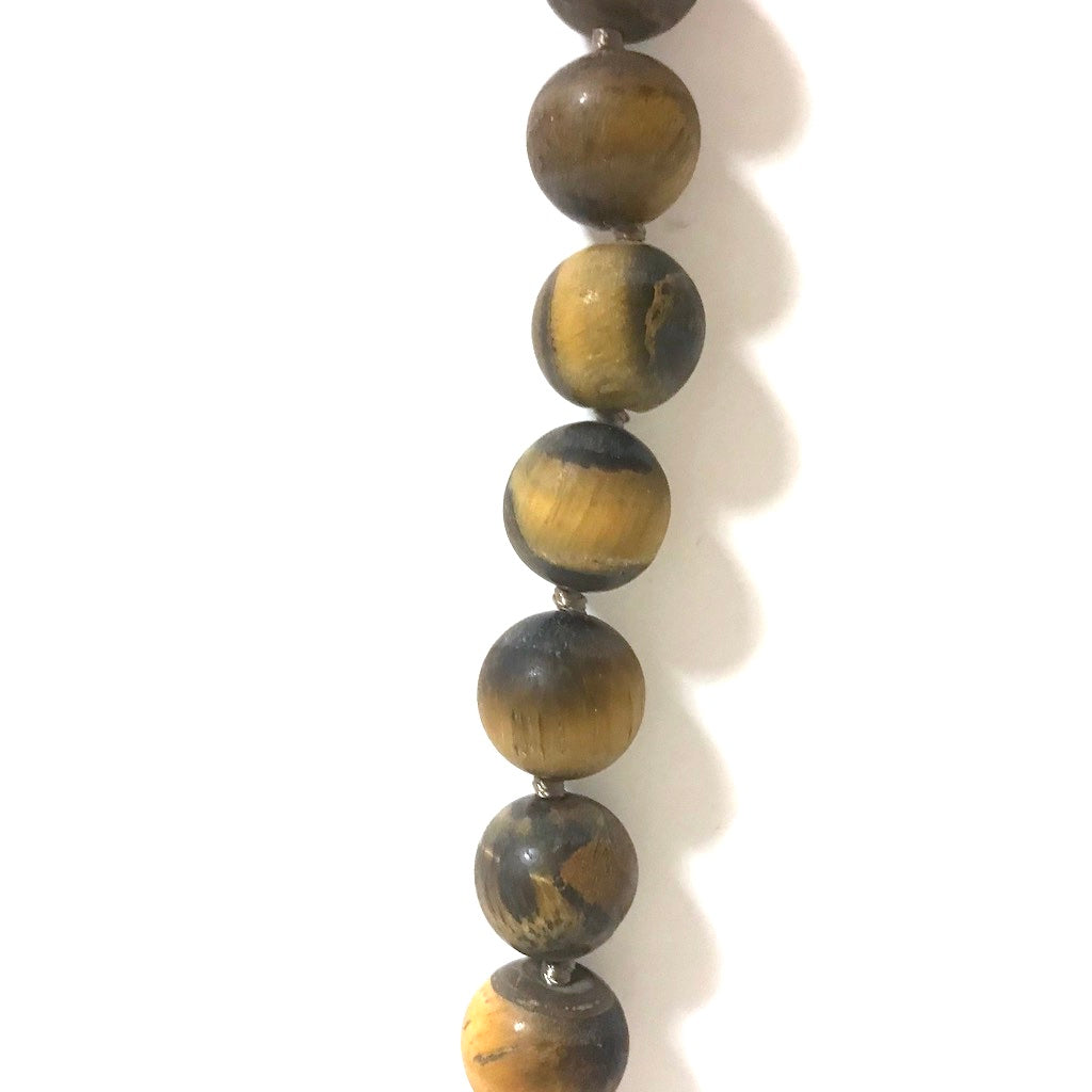 Long TigerEye Necklace