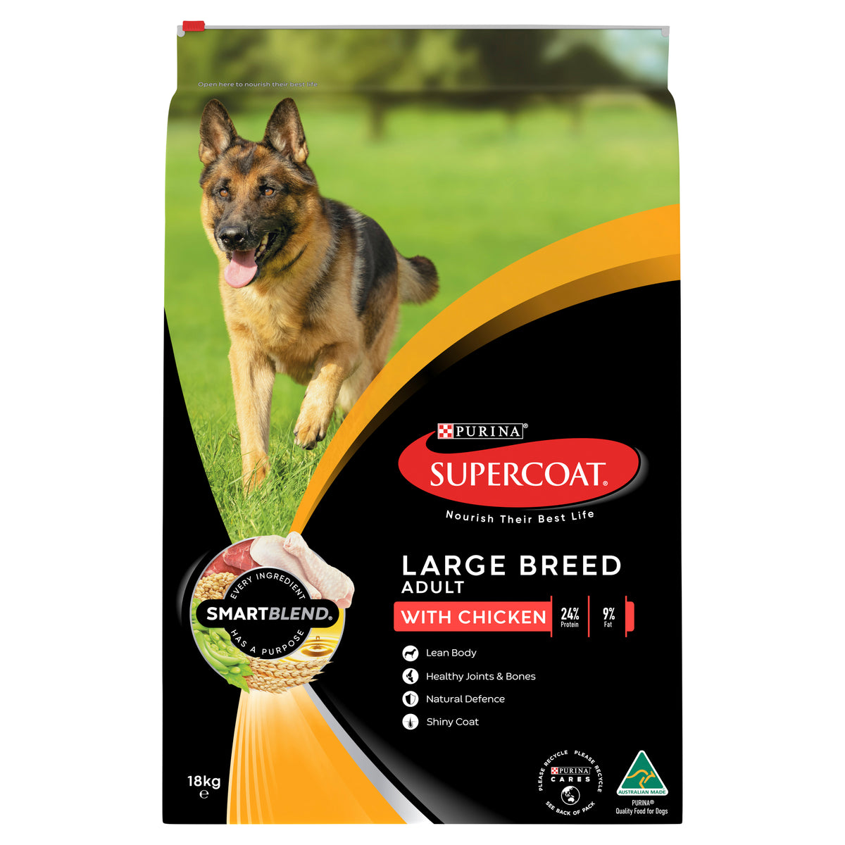 Supercoat - Adult Large Breed Dry Food (18kg)