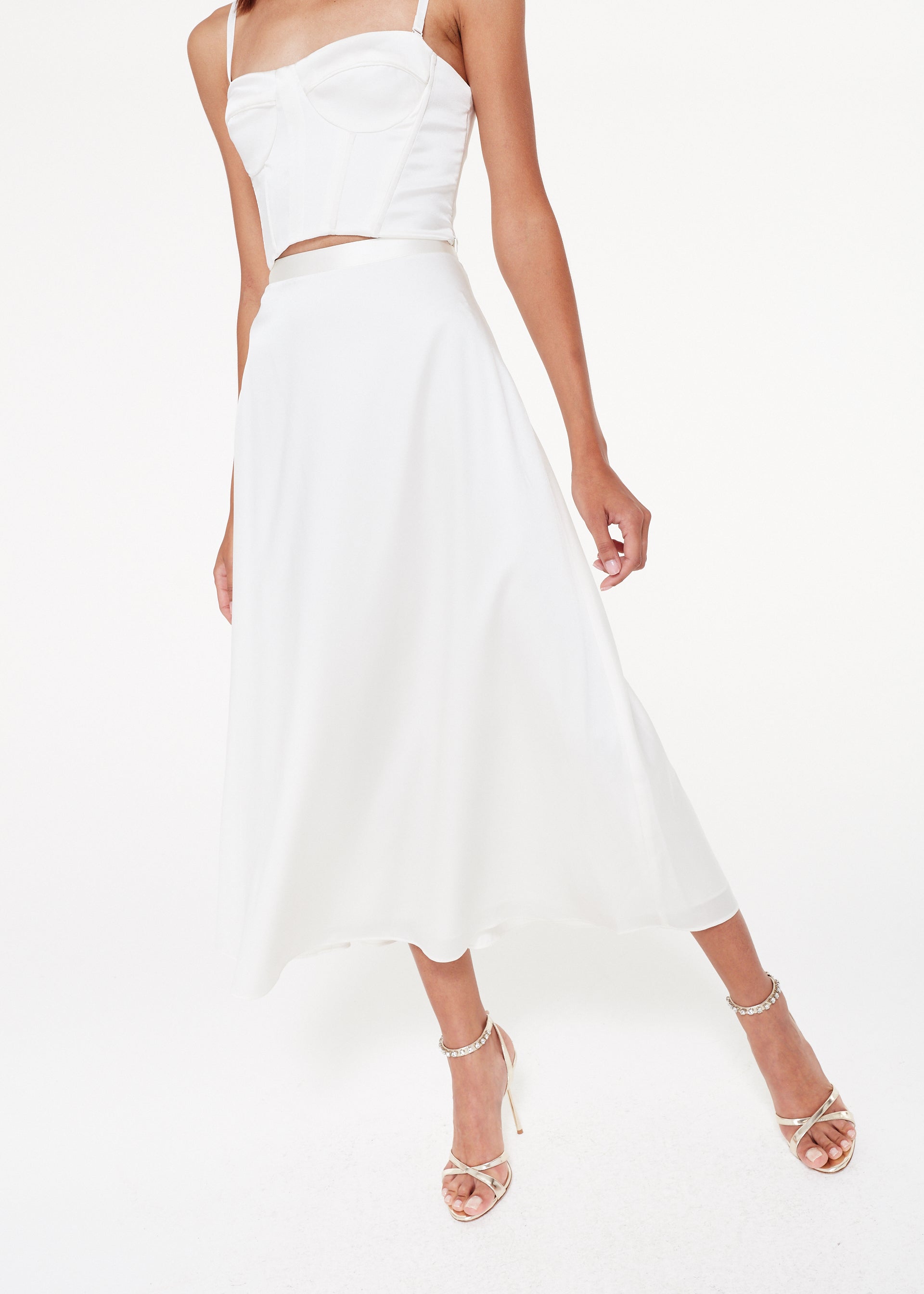 Winnie Skirt White