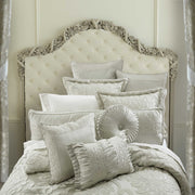 Surano 4 Piece Comforter Set in Celadon Green by J.Queen New York