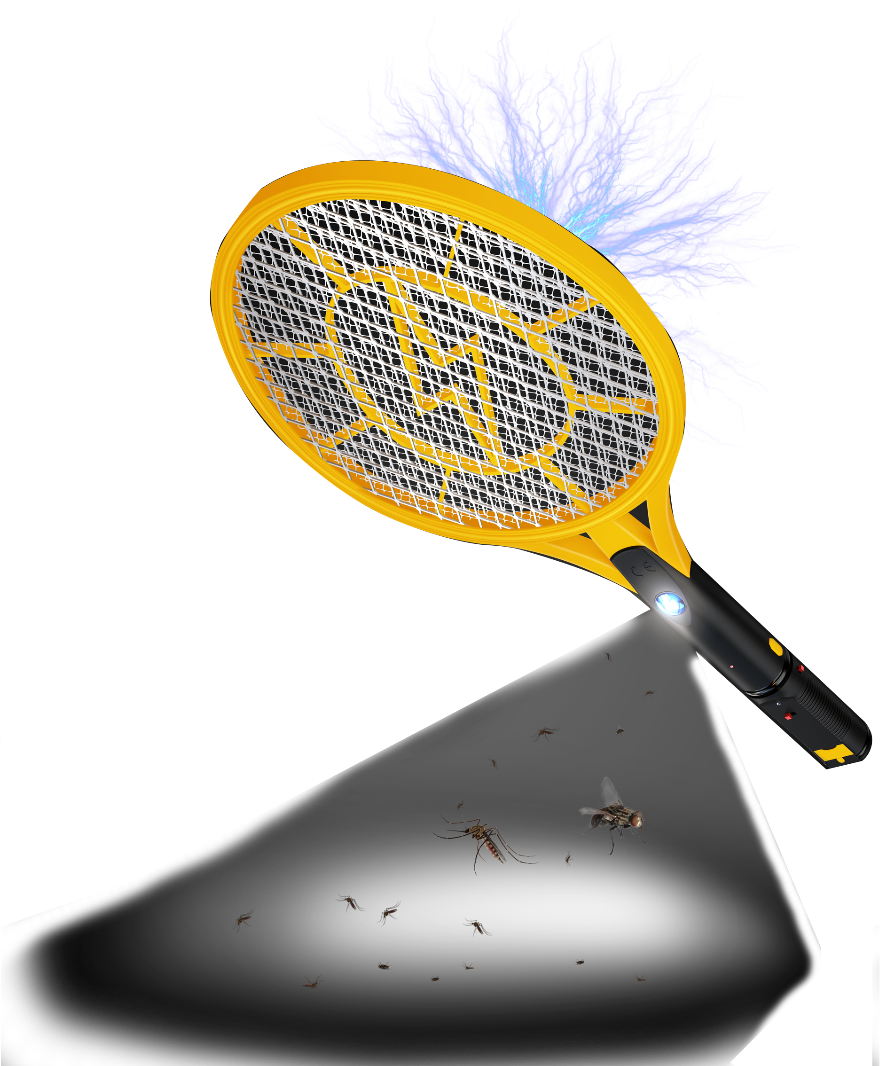 Electric Bug Zapping Racket