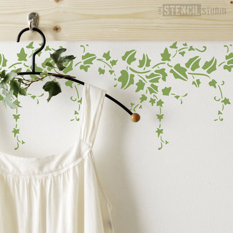 Trailing Ivy Wall Stencil