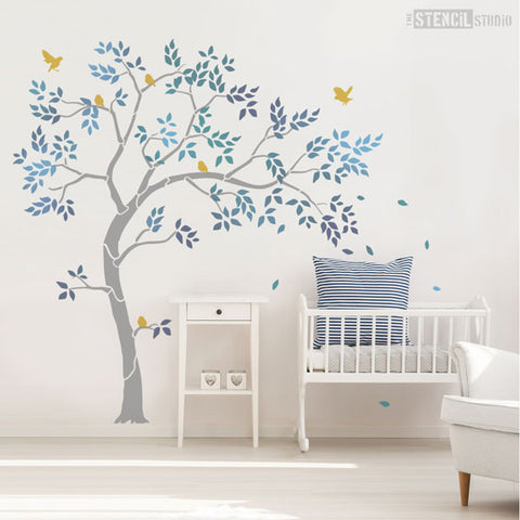 Nursery Tree Stencil 