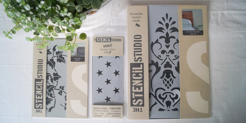 Wholesale Packaged Stencils in Sizes A5, A4 and Stencil Mini