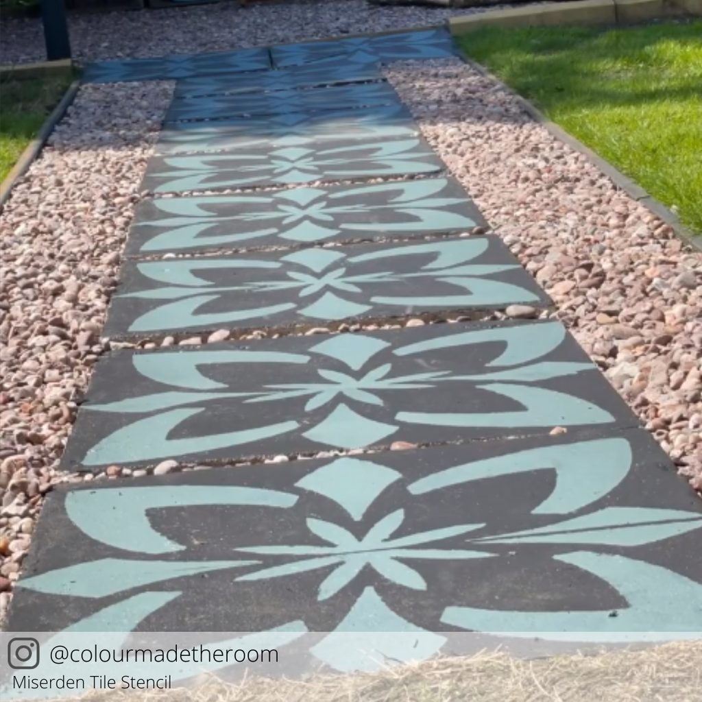 Miserden Tile Pathway Makeover