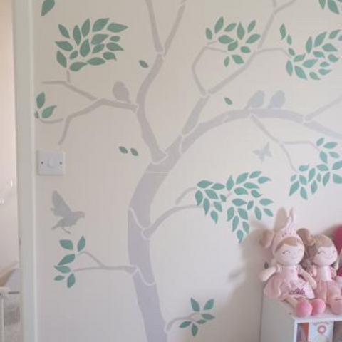 Nursery Tree Stencil Pack