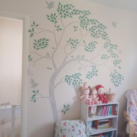 Tree Wall Stencil- Tree Stencil- Tree Stencil For Wall Painting