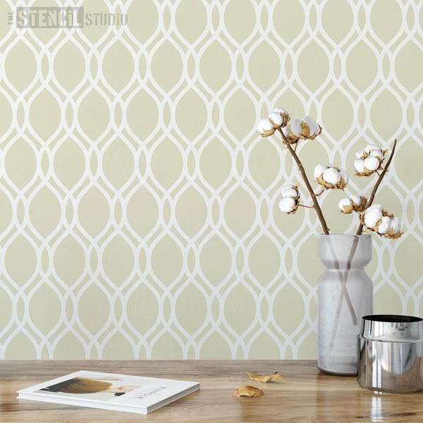 Emily Pattern Stencil – The Stencil Studio