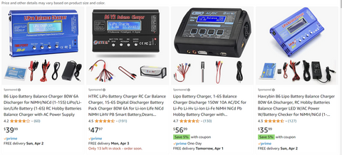 LiPo charger examples