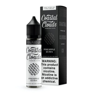 Coastal Clouds Vape Juice | Pineapple Guava - Wild Leaf Tobacco