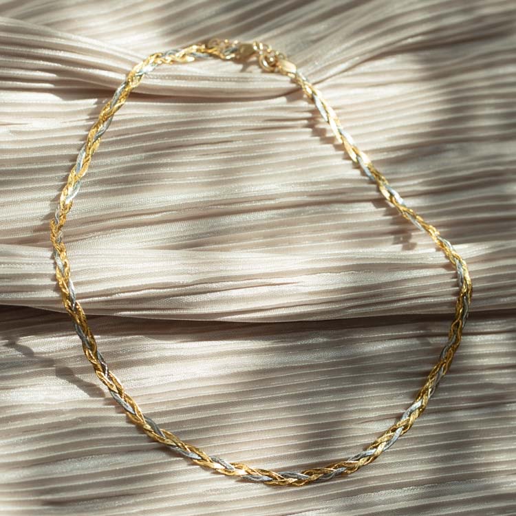 MASON mixed metal chain necklace