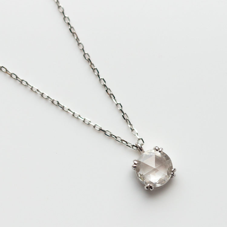 white gold sapphire necklace