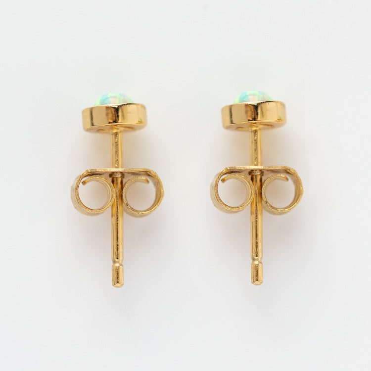 Opal Shimmer Studs