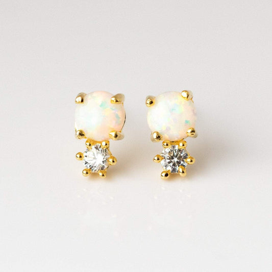 Square Diamond Stud Earrings – Design Gold Jewelry