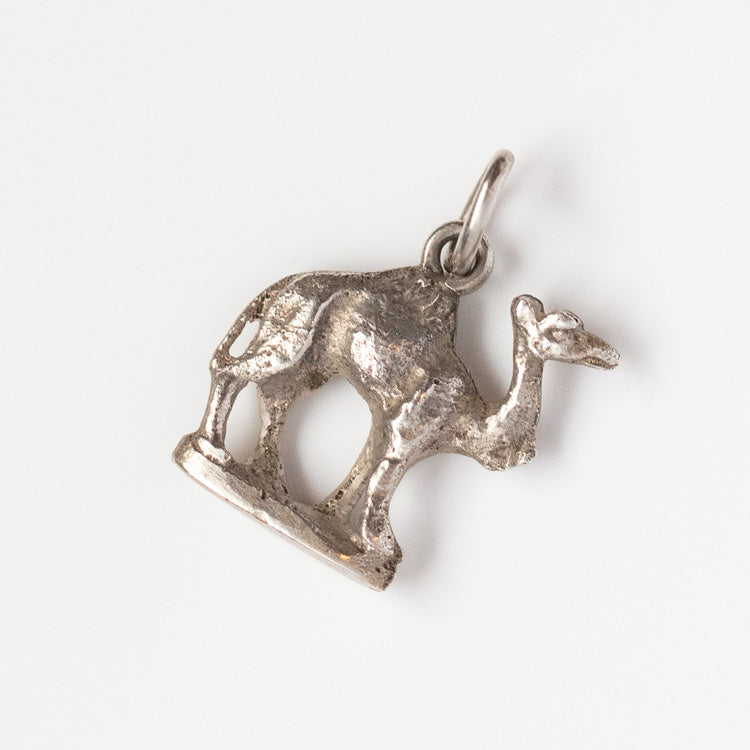 Vintage Sterling Silver Camel Charm