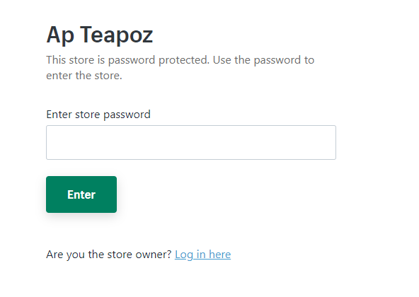 Teapoz Shopify Theme