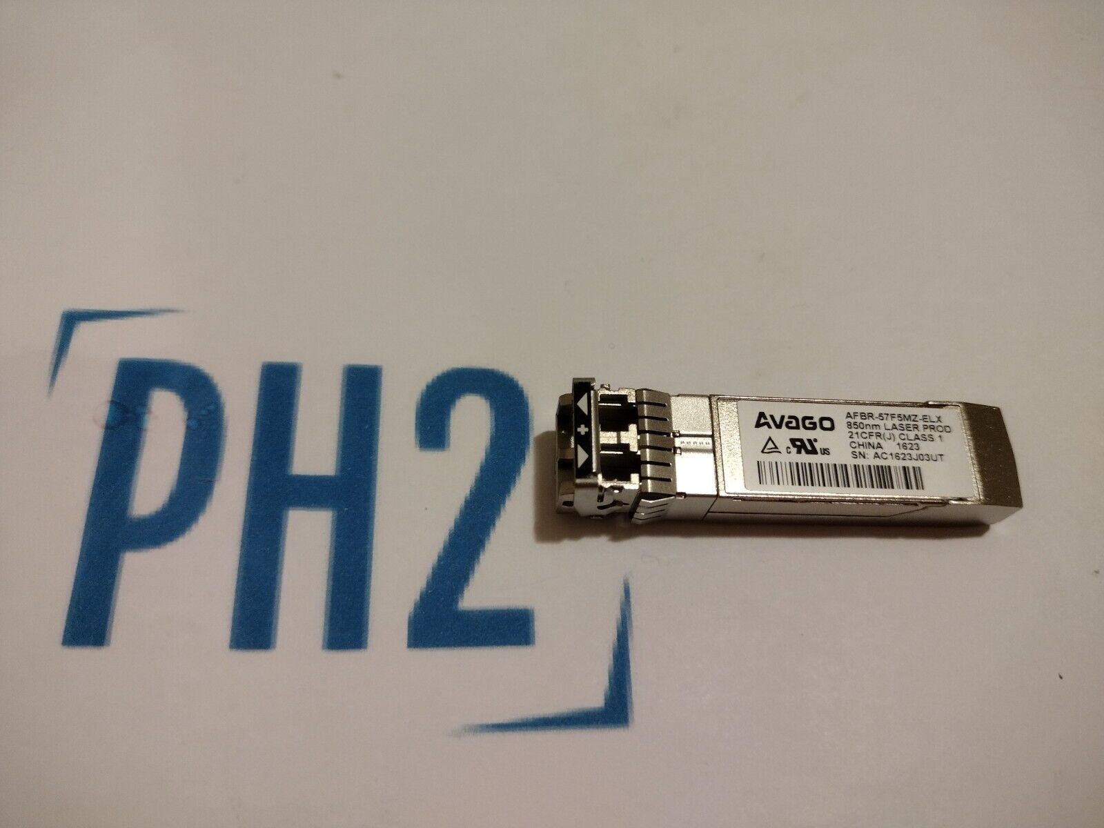 Avago AFBR-57F5MZ-ELX 850NM 16GB Fibre Channel SFP+ Optical Transceiver