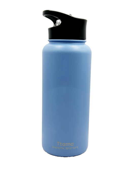 RTIC 32oz Bottle, Navy, Matte, Stainless Steel & Vacuum Insulated