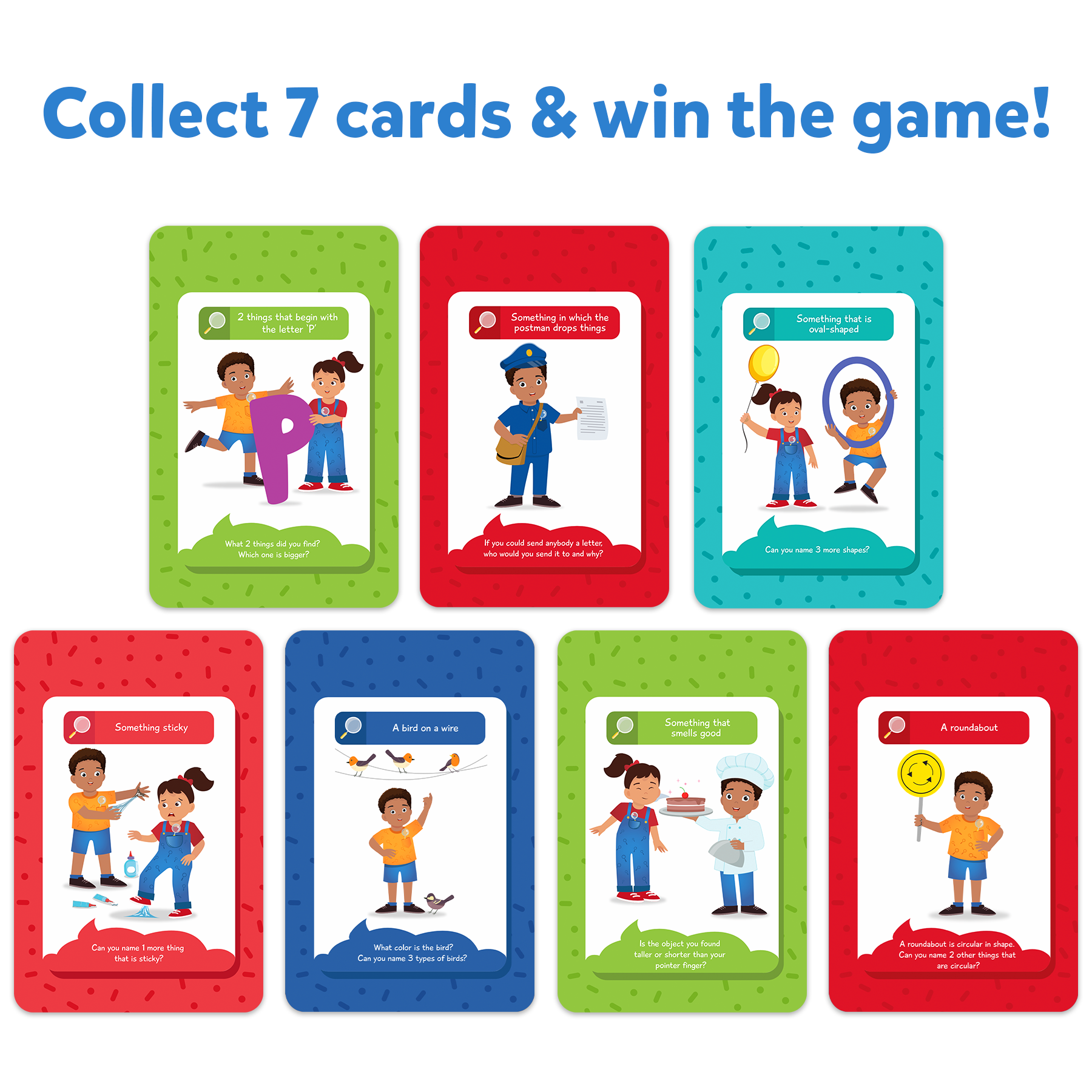 Skillmatics Card Game - Found It Indoor & Travel Combo, Scavenger Hunt for Kids, Girls, Boys, Fun Family Game, Gifts for Ages 4, 5, 6, 7