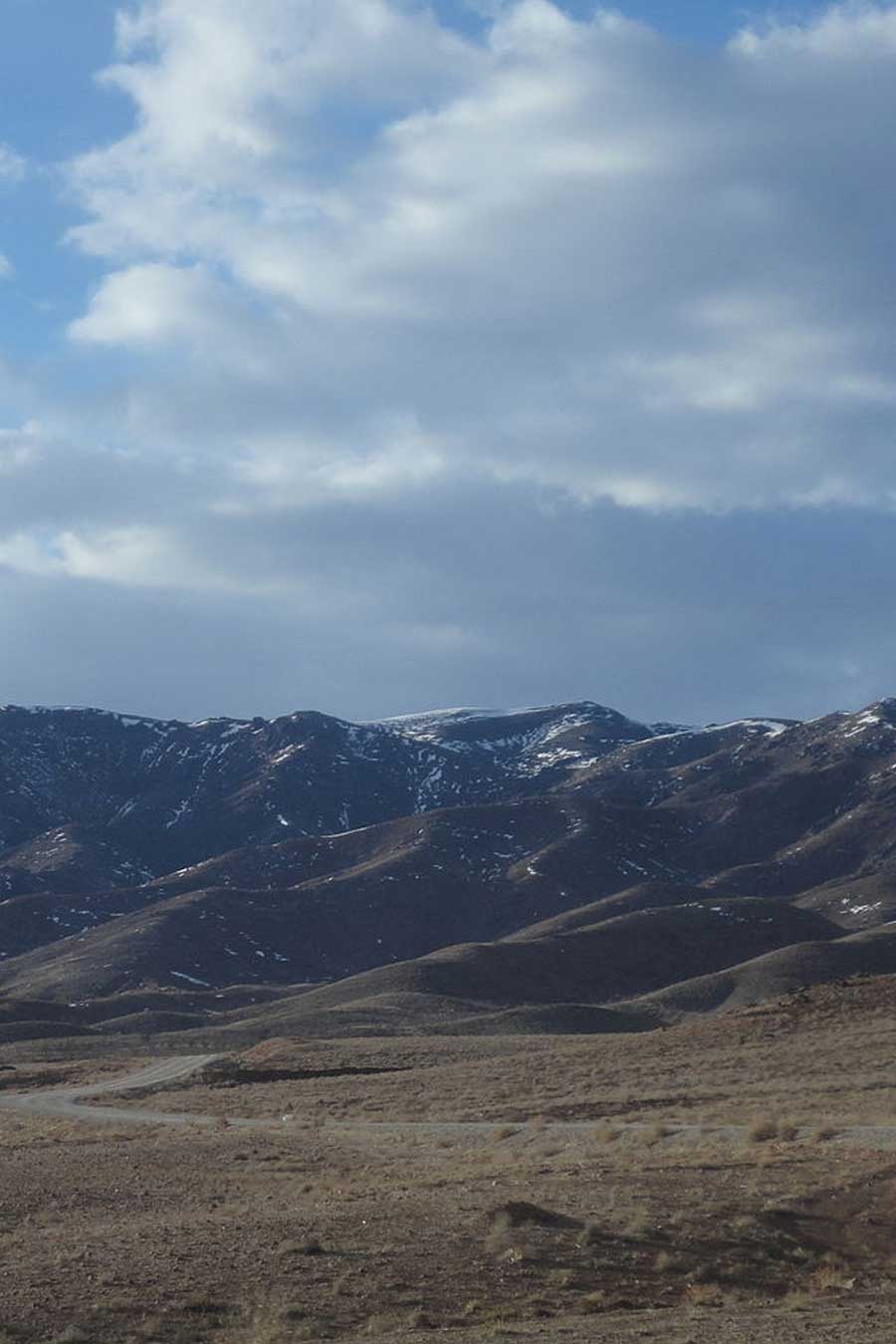 Paysage de la région de Khorasan-e Razavi, en Iran