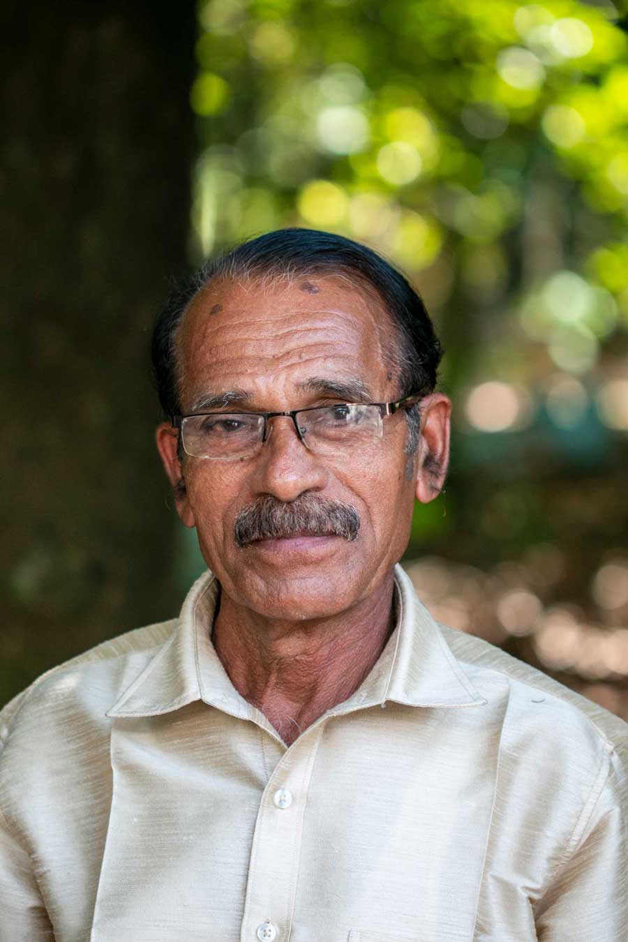 Producteur du Kerala, en Inde, avec qui nous collaborons