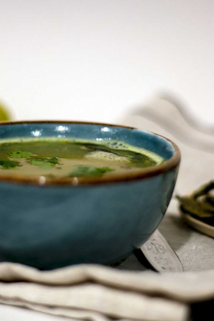 Recette de soupe avec du galanga