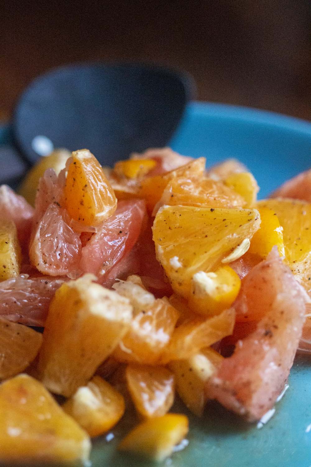 Salade d'agrumes au quatre-épices