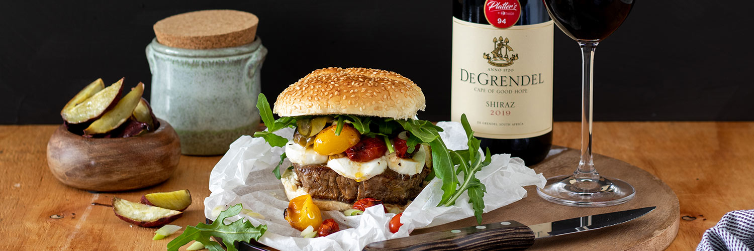 De Grendel Wines Ultimate Steak Burger Recipe Ian Bergh