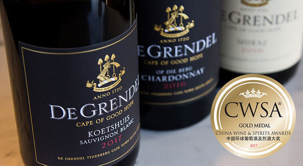 De Grendel Wins at the China Wine and Spirits Awards 2017