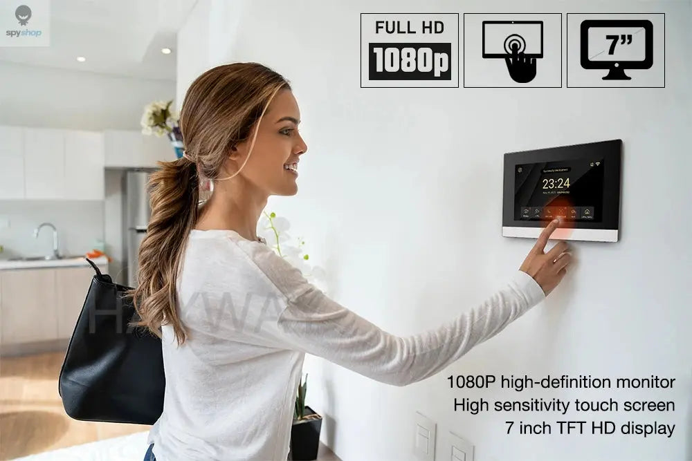 1080P Video intercom System DoorPhone for Home TUYA Wireless WiFi Smart with Infrared night vision doorbell Motion detection Spy-shop.com