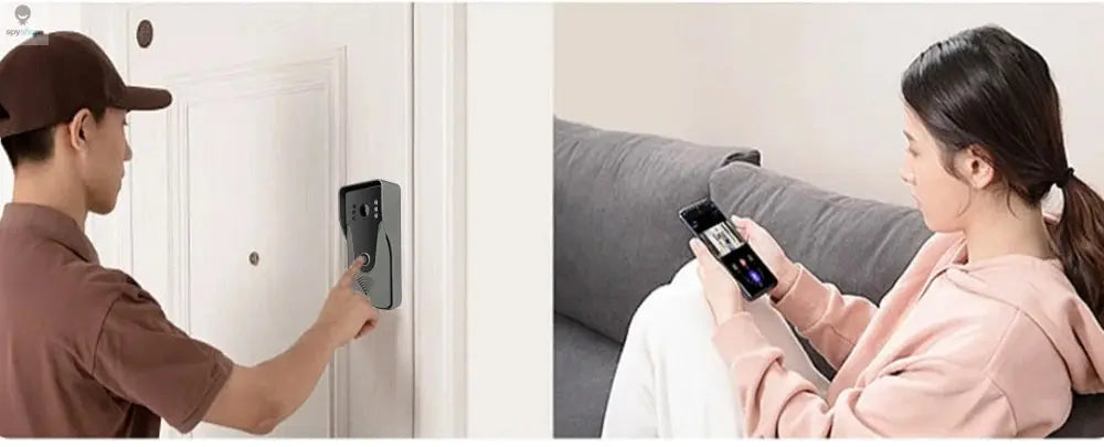 1080P Video intercom System DoorPhone for Home TUYA Wireless WiFi Smart with Infrared night vision doorbell Motion detection Spy-shop.com