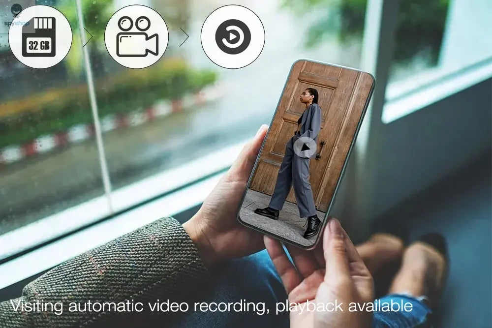 1080P Video intercom System DoorPhone for Home TUYA Wireless WiFi Smart with Infrared night vision doorbell Motion detection Spy-shop.com