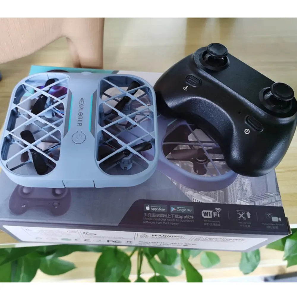 JJRC H107 8k Drone wifi fpv drones with camera hd 4k remote control helicopter Plane Pocket Quadcopter Christmas Gift for boys Spy-shop.com