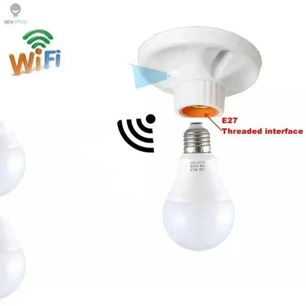 WIFI E27 lamp holder Multifunctional Spy-shop.com