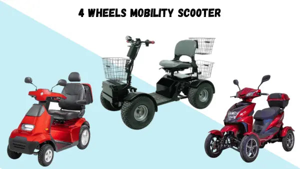 4-wheel Mobility Scooter - Reliable Mobility Scooters