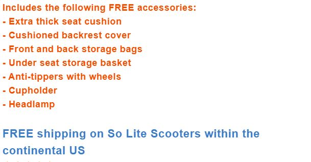 Free Accessories Included