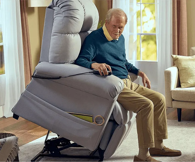 Journey Perfect Sleep Chair Deluxe Targeted Relief with Built-In Heat and Massage