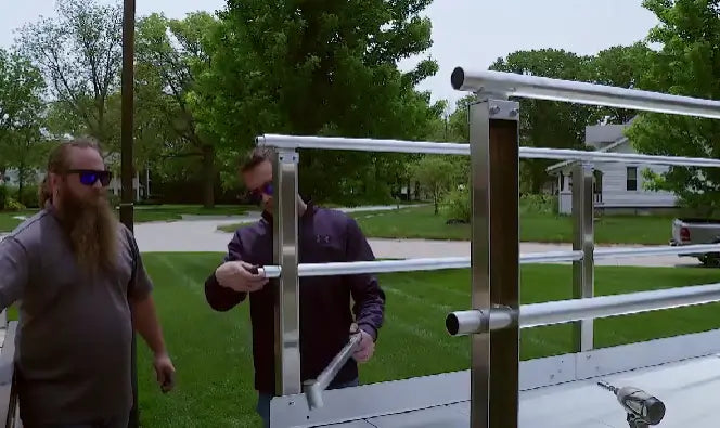 Modular Ramp System with Handrails Installations