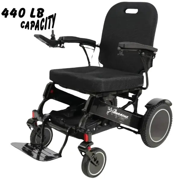 Pegasus Plus HD Bariatric Foldable Wheelchair by Discover Your Mobility - 440 lbs Scooter