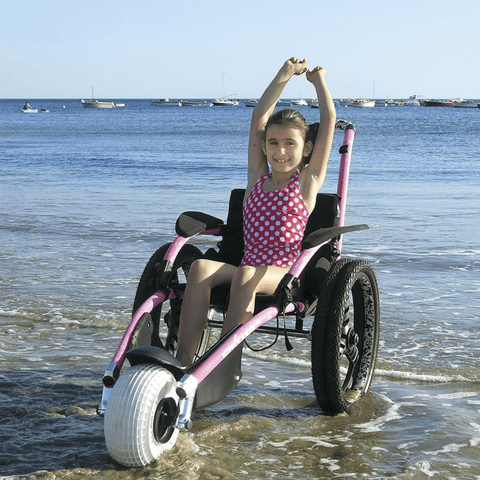 Vipamat Hippocampe All-Terrain Chair - Beach Wheelchair - Beachwheels - Mobility Plus DirectAll-terrain WheelchairsVipaMat