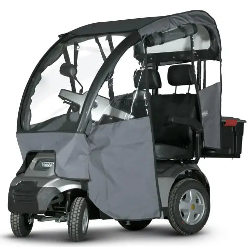 Optional Rain Side Protector for your AFIKIM Afiscooter S4 Breeze Duo 4-Wheel Electric Mobility Scooter