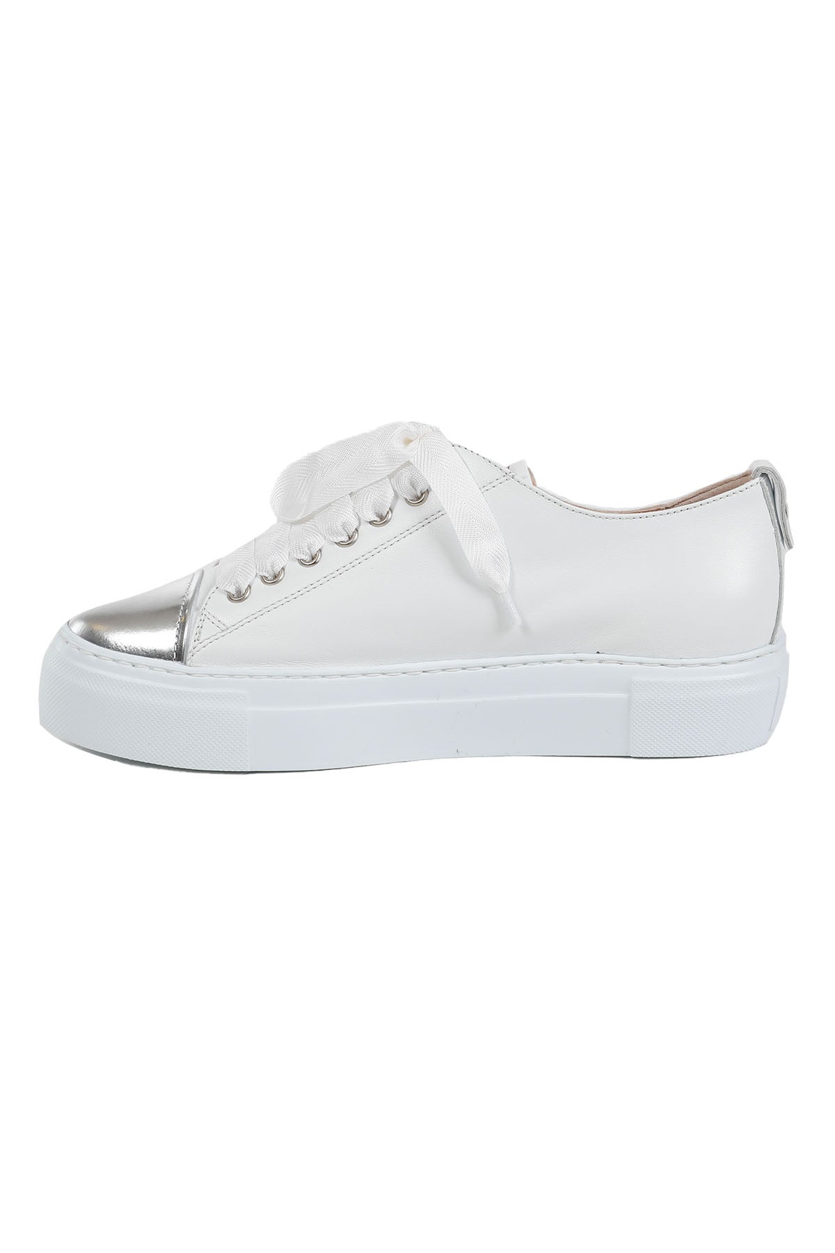 Agl Mollie Metalik Burunlu Sneaker Ayakkabı MOLLIE SILV-WHITE – Libas ...