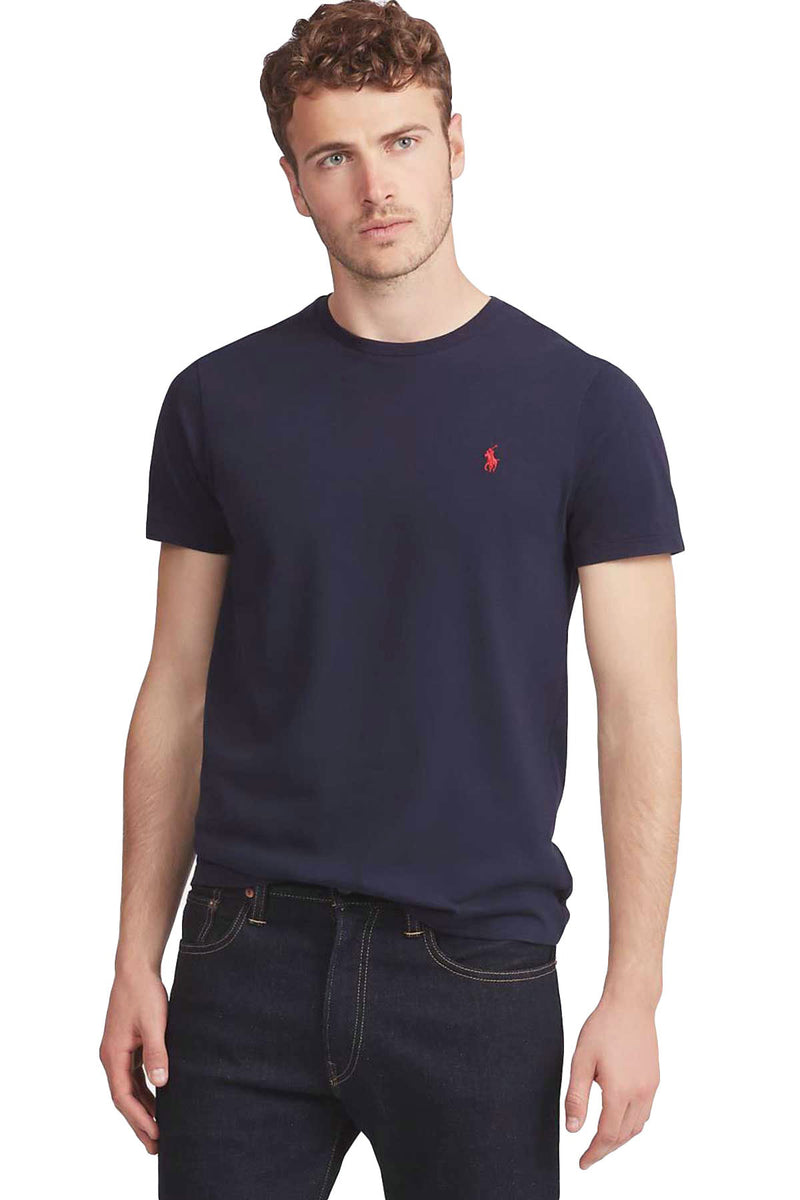 Polo Ralph Lauren Custom Slim Fit Yuvarlak Yaka T-shirt 710680785004 ...