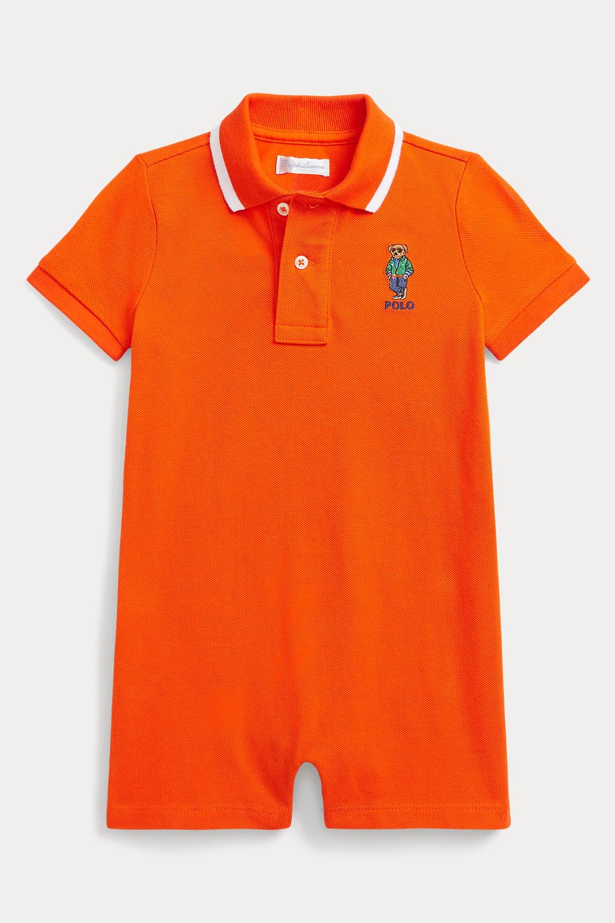 Polo Ralph Lauren Kids 1218 Aylık Erkek Bebek Polo Bear Tulum