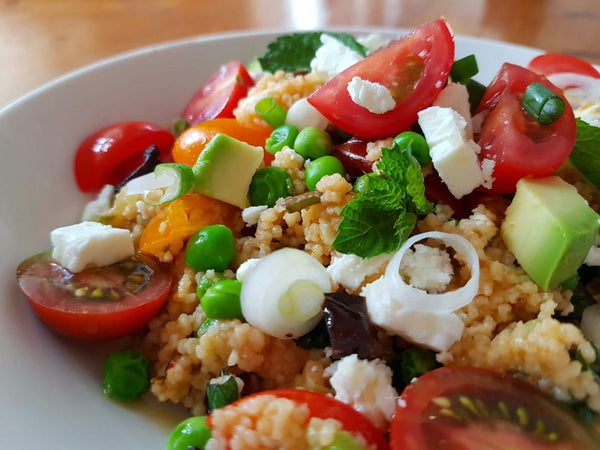 Ready-made couscous salad