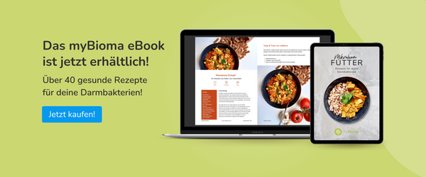 Microbiome recipes eBook myBioma